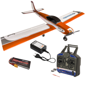 Aeromodelo Elétrico Calmato Asa Baixa Horizon Completo 100cm Montar e Voar