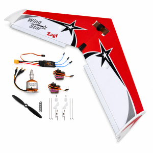 Asa Zagi Wing Star 100cm Horizon Aeromodelos Com eletrônica