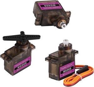 3 Micro Servo 9g Mg90 Metal Similar Tower Pro aeromodelo Nfe