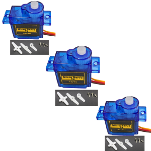 3 Servo Motor 9g SG90 180 graus similar Tower Pro aeromodelo
