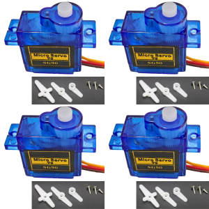 4 Servo Motor 9g SG90 180 graus similar Tower Pro aeromodelo