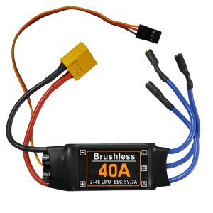 Esc Brushless 40A lipo 2 a 4s com Bec 5V-3A Aeromodelo Drone