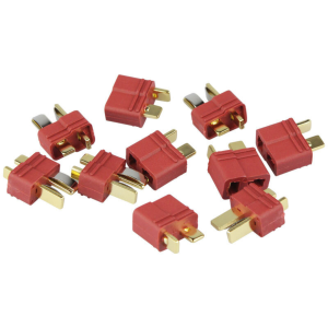 5 Pares Conector Plug T-Dean 5 Macho + 5 Fêmea Modelismo em geral