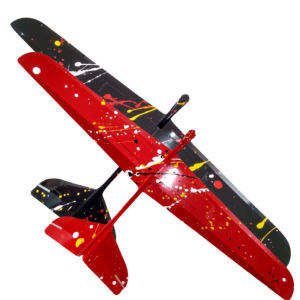 2 Planador Voo Livre De Plástico Modelo Grande 31cm Lembrancinha Festa