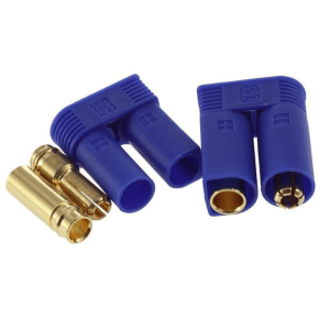 1 Par Conector Plug EC5 5mm Projetos  Modelismo Helimodelo