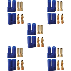 5 Pares Conector Plug EC5 5mm Projetos Modelismo Helimodelo