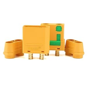 1 Par Conector Plug XT90 Anti Spark Com Capa Alta Corrente