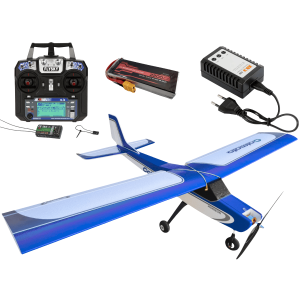 Aeromodelo Calmato Asa Alta Completo Com Radio Carregador e bateria