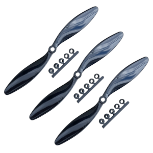 3 Hélice Mhs 8/4.7 Aeromodelo C/ Motor Aprox 1500kv Slow Fly