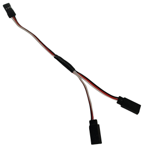 1 Cabo Y Extensão Servo 15cm 26awg Siliconado Aeromodelo RC