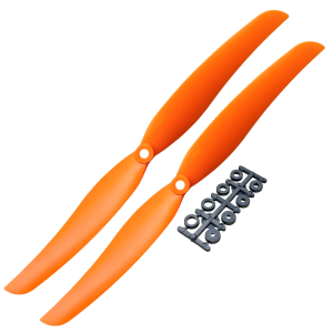 2 Hélices EP-10x6 com Anéis adapatador Aeromodelo Elétrico