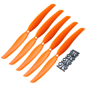 5 Hélices EP-10x6 com Anéis adapatador Aeromodelo Elétrico