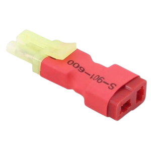 Conector Adaptador T-Deans Fêmea - Mini Tamiya Macho Airsoft