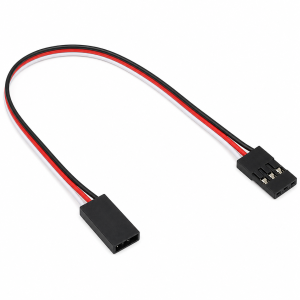 1 Cabo Extensão de Servo 15cm 26awg Siliconado Aeromodelo RC