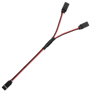 1 Cabo Y Extensão Servo 30cm 26awg Siliconado Aeromodelo RC
