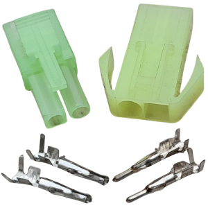 1 Par Conector Plug Mini Tamya Macho + Fêmea bateria Airsoft