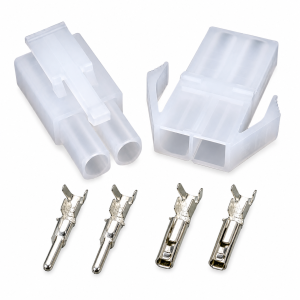 1 Par Conector Plug de energia Tamya Macho+Femea bateria RC
