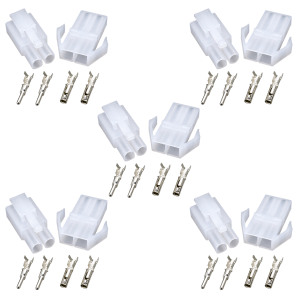 5 Pares Conector Tamiya Macho Fêmea Corrente 15A airsoft RC