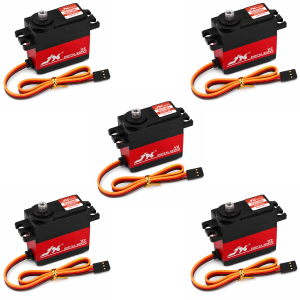 5 Servos Digital JX-PDI6221MG 20Kg Metal Gear 180º 4.8-6v