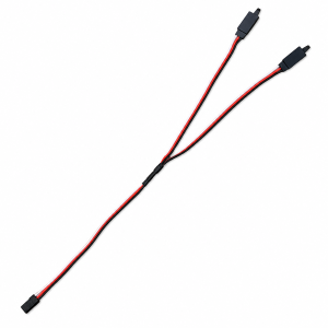 1 Extensão Y Servo 30cm 22awg Siliconado Heavy Duty Com Trava