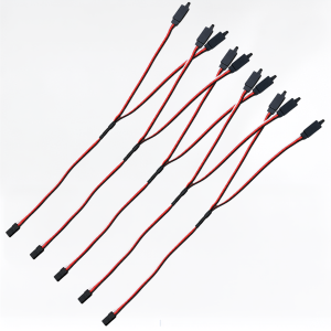 5 Extensão Y Servo 30cm 22awg Siliconado Heavy Duty Com Trava