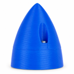 Spinner plástico 38 mm para aeromodelo elétrico — spinner azul