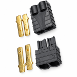 Ângulos complementares do conector TRX macho e fêmea
