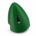 Spinner plástico 38 mm para aeromodelo elétrico — spinner verde