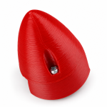 Spinner plástico 38 mm para aeromodelo elétrico — spinner vermelho