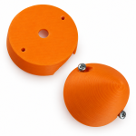 Spinner plástico 38 mm para aeromodelo elétrico — componentes base e cone