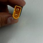 Conector adaptador XT90 Femea para XT60 Macho Energia 60A — quadro real video 2