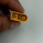 Conector adaptador XT60 Fêmea para XT90 Macho Energia 60A — quadro real video 1