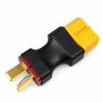 Conector adaptador XT60 Fêmea para T-Dean Macho Energia 60A — 20260929 161311 melhorada
