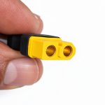 Conector adaptador XT60 Fêmea para T-Dean Macho Energia 60A — 20260929 161341 melhorada