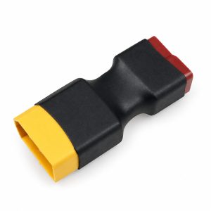 Conector adaptador XT60 Macho para T-Dean Fêmea Energia 60A — 20260929 161751 melhorada