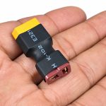 Conector adaptador XT60 Macho para T-Dean Fêmea Energia 60A — 20260929 161826 melhorada v2