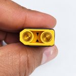 Conector adaptador XT90 Femea para XT60 Macho Energia 60A — 20260929 162037 melhorada