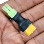 Conector adaptador XT60 Fêmea para Mini Tamya Macho Hobby — 20260929 162455 melhorada