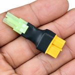 Conector adaptador XT60 Fêmea para Mini Tamya Macho Hobby — 20260929 162501 melhorada