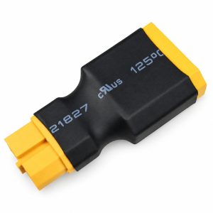 Conector adaptador XT60 Fêmea para XT90 Macho Energia 60A — 20260929 162618 melhorada v2