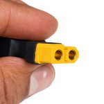 Conector adaptador XT60 Fêmea para XT90 Macho Energia 60A — 20260929 162641 melhorada