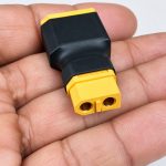 Conector adaptador XT60 Fêmea para XT90 Macho Energia 60A — 20260929 162657 melhorada